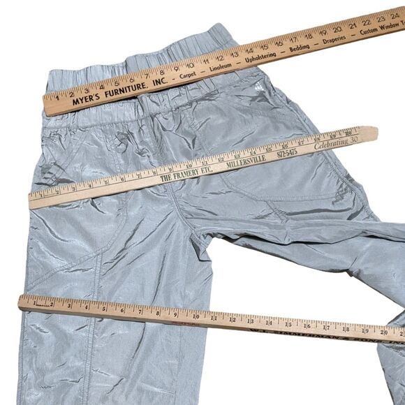 Free People Movement The Way Home Joggers pull on smocked parachute pant gray XS - Picture 4 of 12